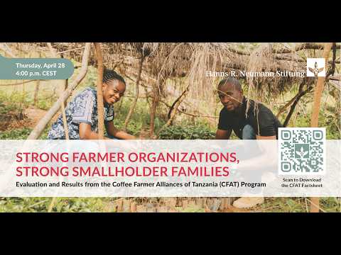 Webinar: Strong Farmer Organizations, Strong Smallholder Families