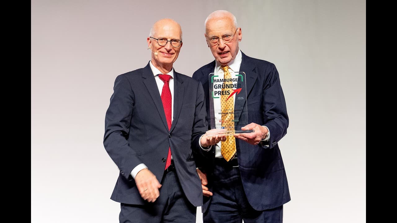 Michael R. Neumann Honored with Hamburger Gründerpreis 2026