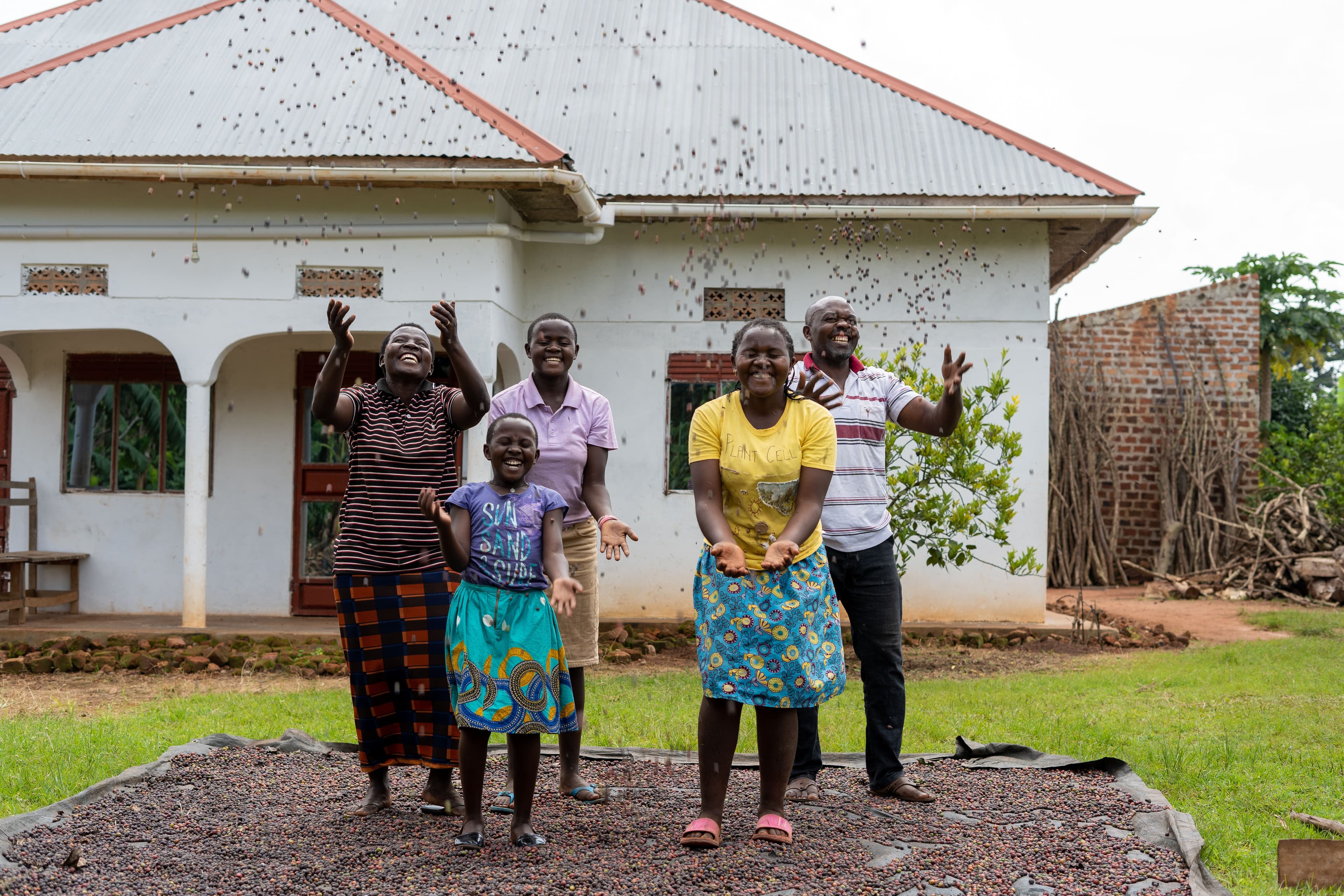 Growing coffee can be fun for smallholder families Smallholder families in coffee regions can develop with the right knowledge