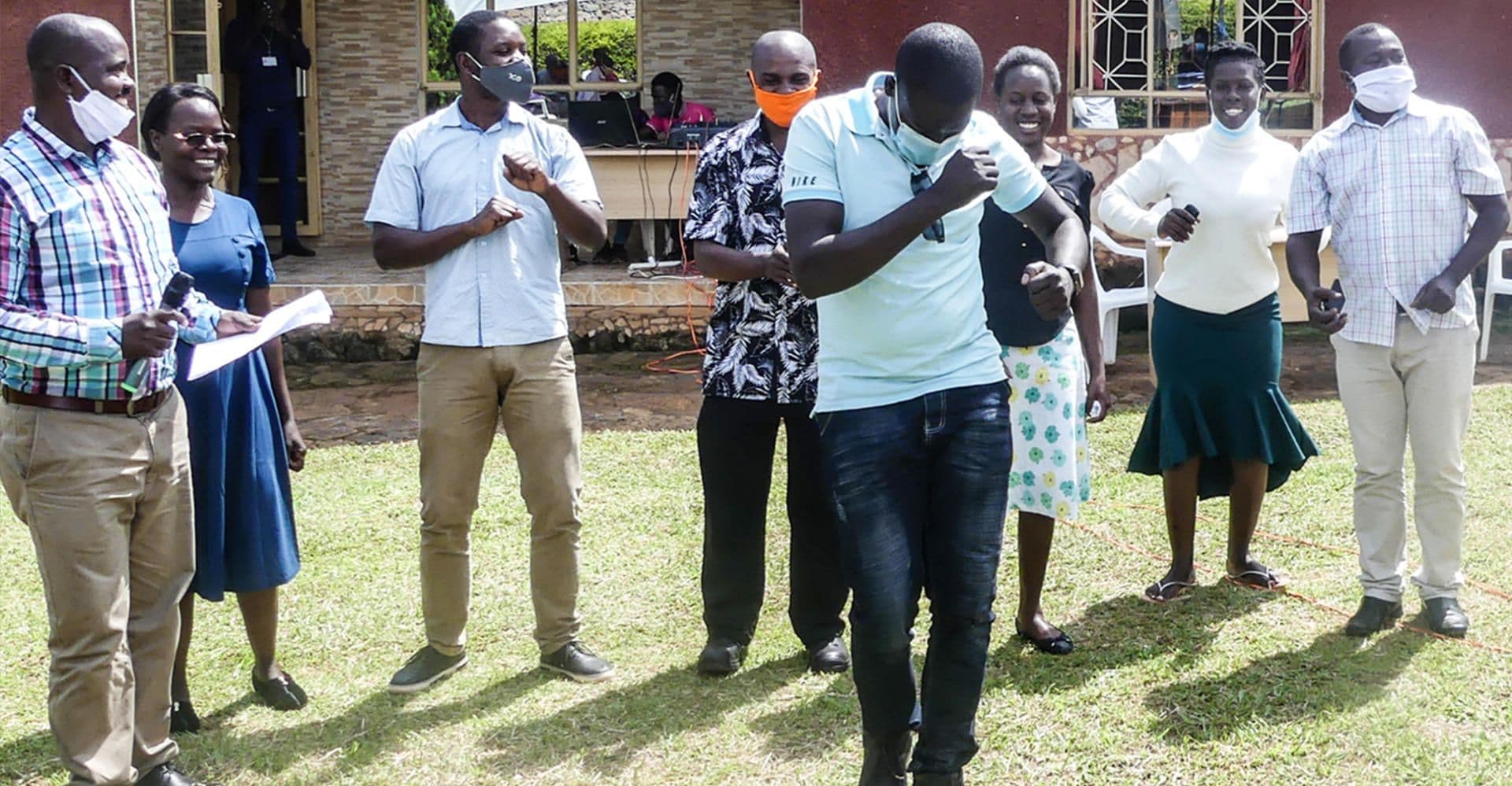 Dancing and joy at the UCAT certificate giving ceremony Dancing and joy at the UCAT certificate giving ceremony
