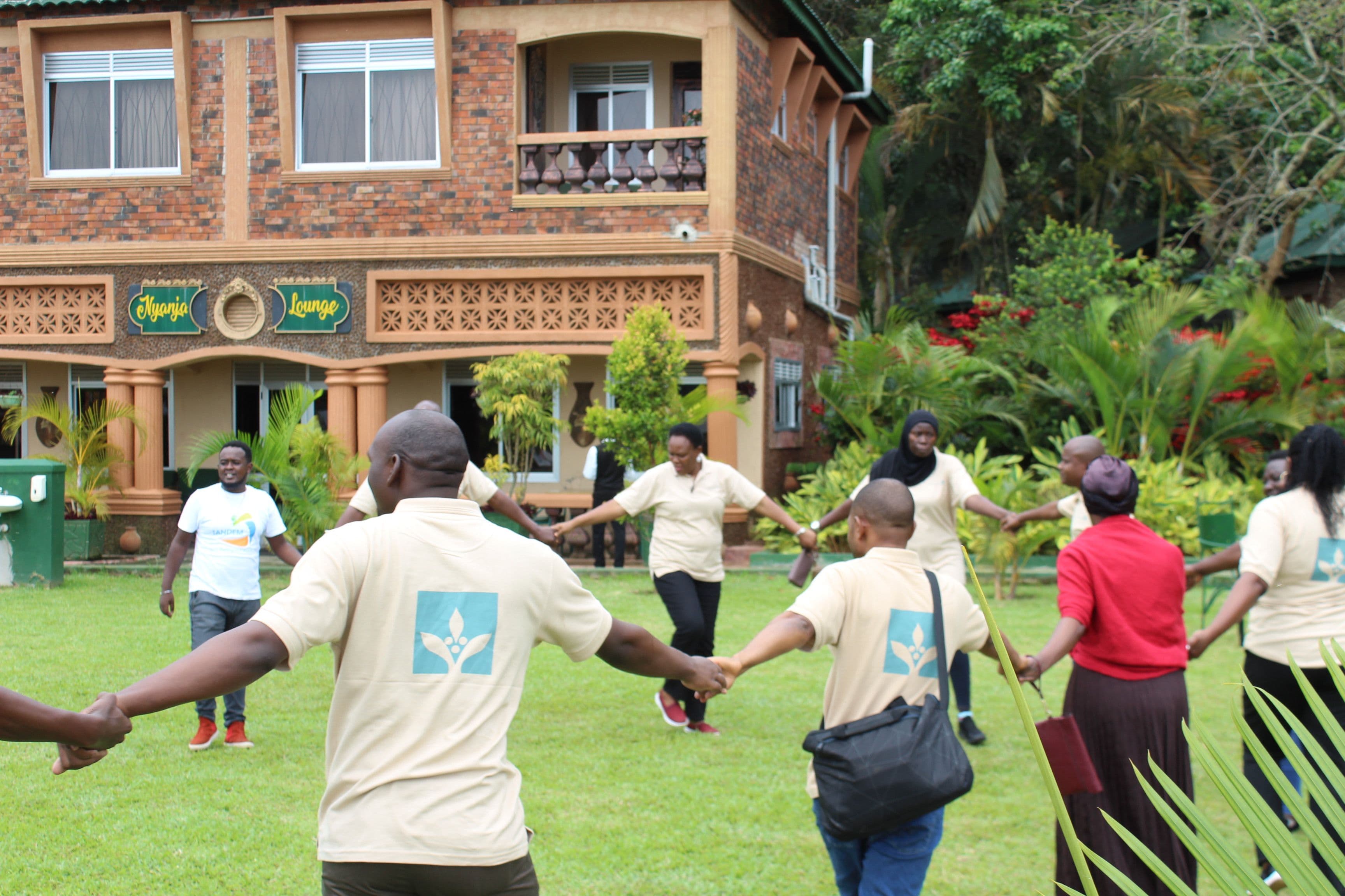 Local staff increases efficiency in development cooperation Local staff during a team retreat