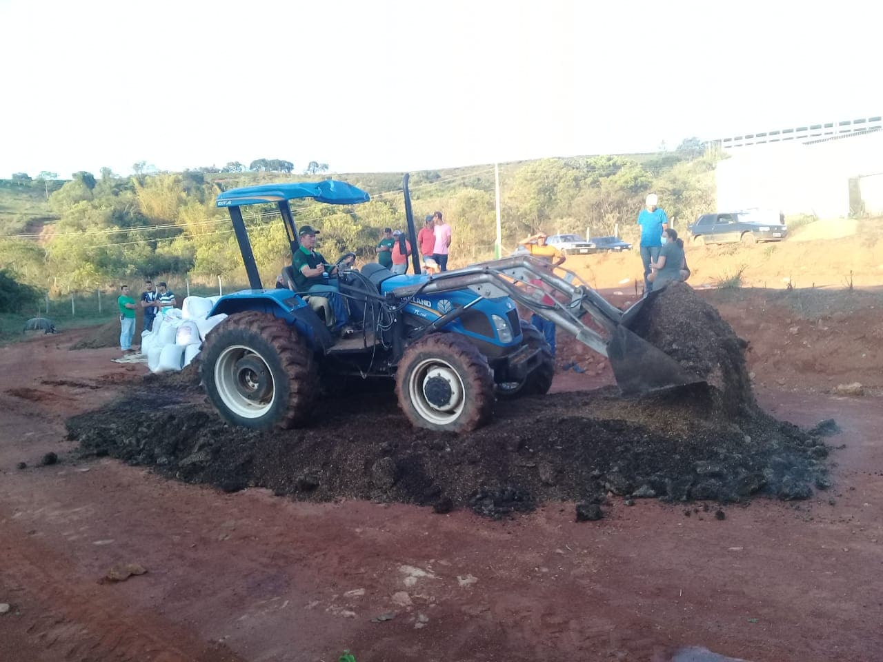 Compost mixing